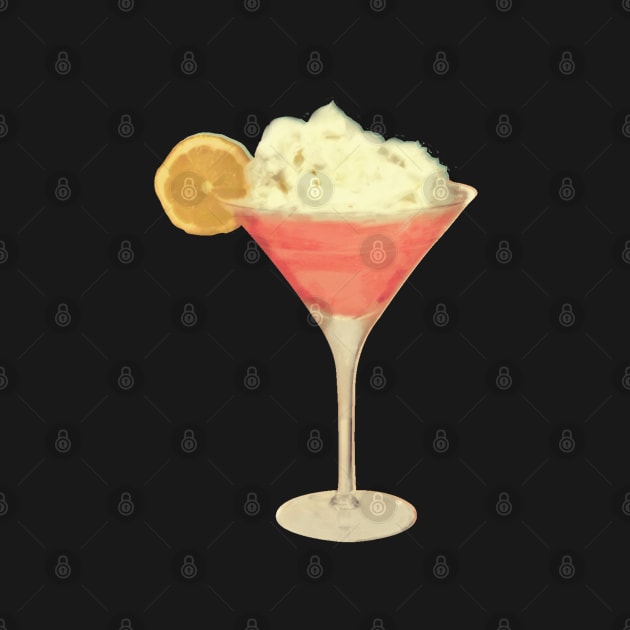 50s Pink Martini Cheesecake Cocktail by 3vaN