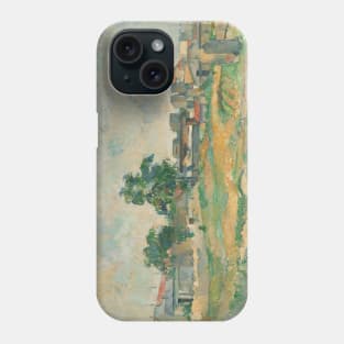 Landscape Near Paris by Paul Cezanne Phone Case