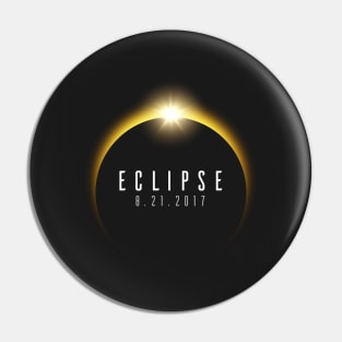 Total Solar Eclipse Astronomy August 21 2017 Pin