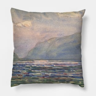 Noon Above Newburgh by Childe Hassam Pillow