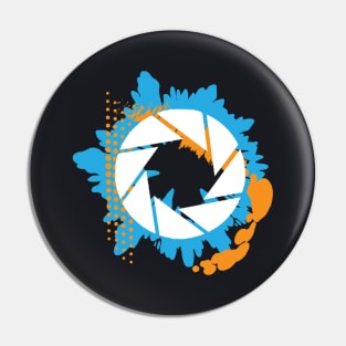 Portal Abstract Aperture Pin