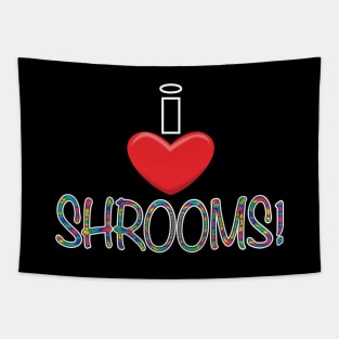 I Heart Shrooms! Tapestry