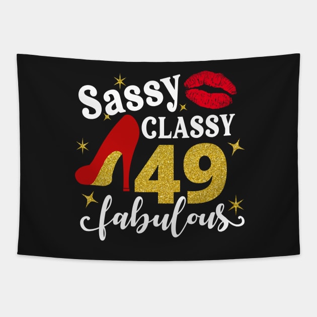 Sassy classy 49 fabulous Tapestry by TEEPHILIC