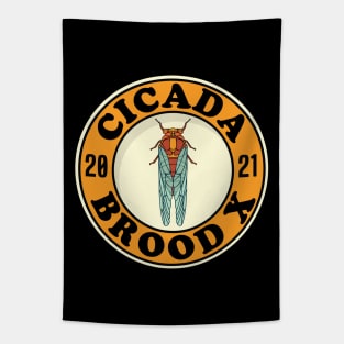 Cicada Brood X Cicada Invasion Tapestry