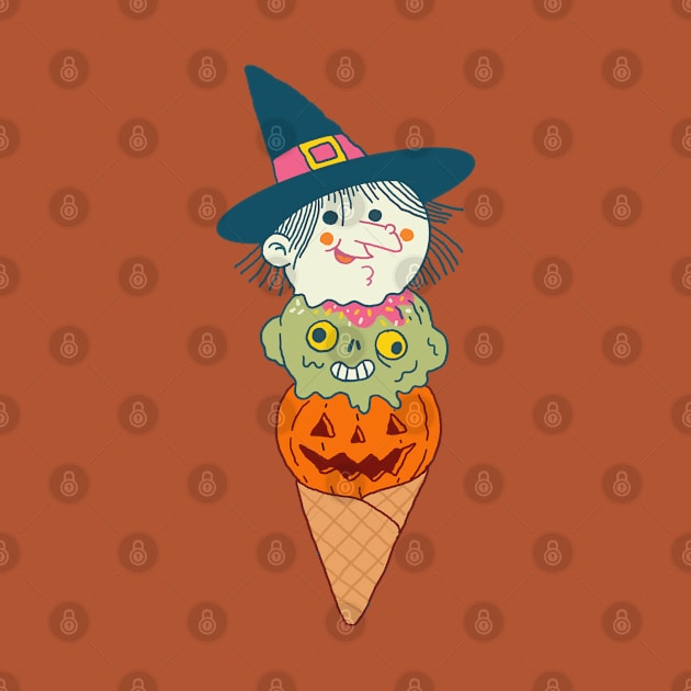 Halloween icecream by ppmid