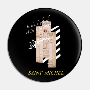 Saint michel da vinci Pin