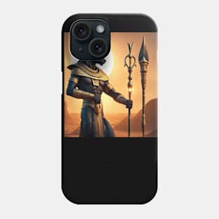 Anubis and the sun Phone Case