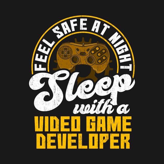 Feel Safe At Night Sleep With Video Game Developer by theperfectpresents