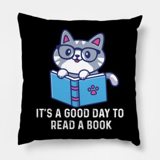 It's a Good day to read a book Pillow