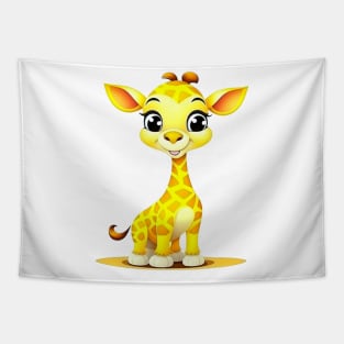 Sunny Spots Giraffe Tapestry