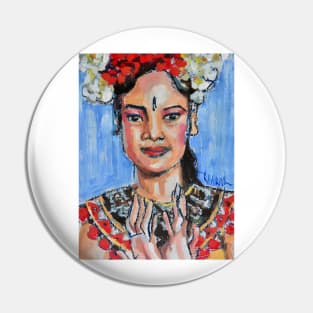 Restu - Balinese Dancer Pin