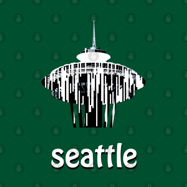 seattle space needle by amigaboy