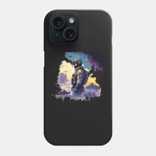 Soldier watercolor print Phone Case