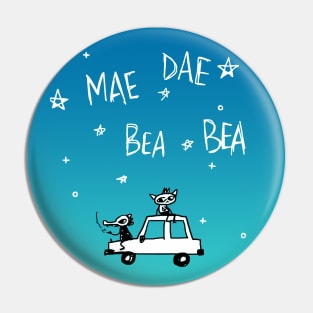 Night In The Woods Mae Bea Car Pin