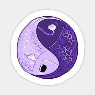 Yin-Yang Fish Magnet