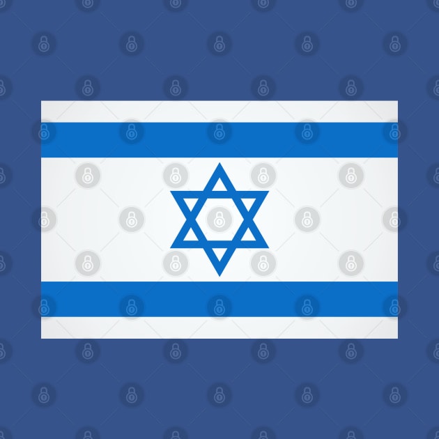 Israel Flag by Dale Preston Design