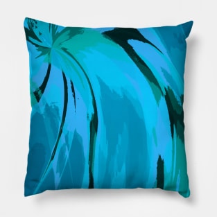 Flamma blue Pillow