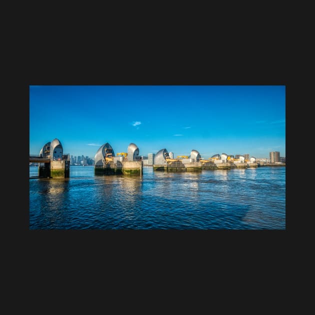 Thames Barrier London by stuartchard