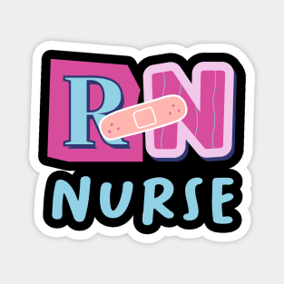 Cool RN nurse design Magnet