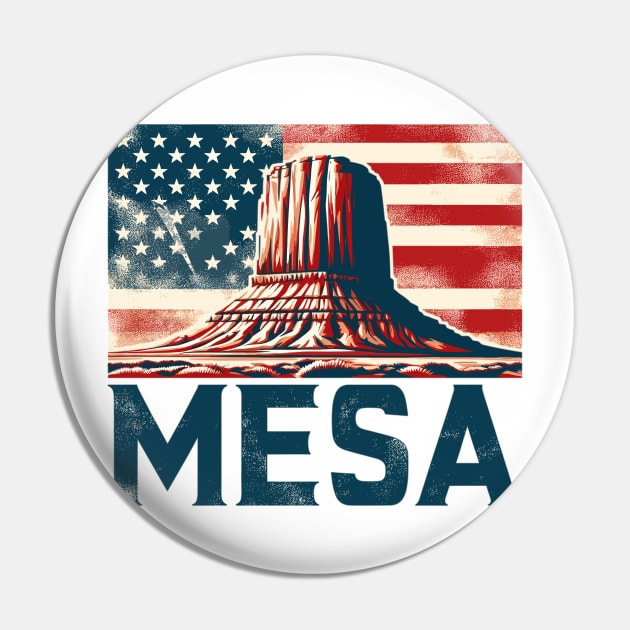 Mesa Pin by Vehicles-Art