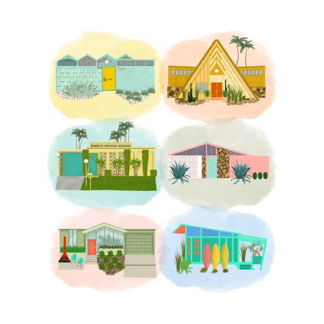 MCM Houses by jenblove