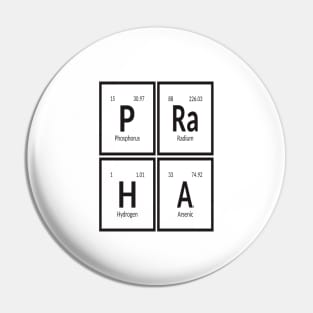 Praha City | Periodic Table of Elements Pin