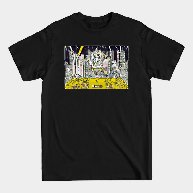 Discover Akirapolis Yellow - Akira - T-Shirt