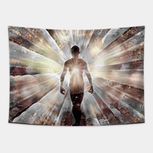 Soul energy beams Tapestry