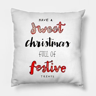 Festive Treats Card Pillow