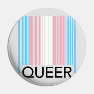 Queer Barcode Pin