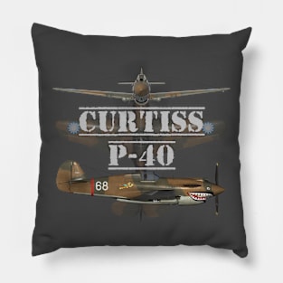 Curtiss P-40c Pillow