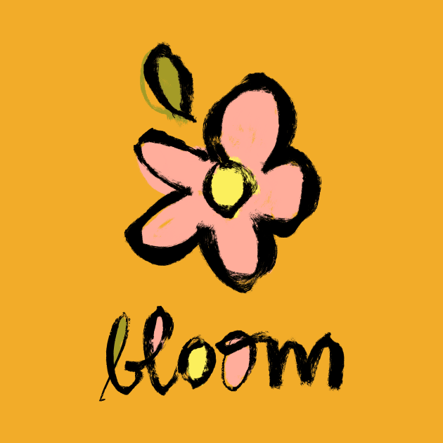 Bloom Flower Design by Shelley Johannes Art