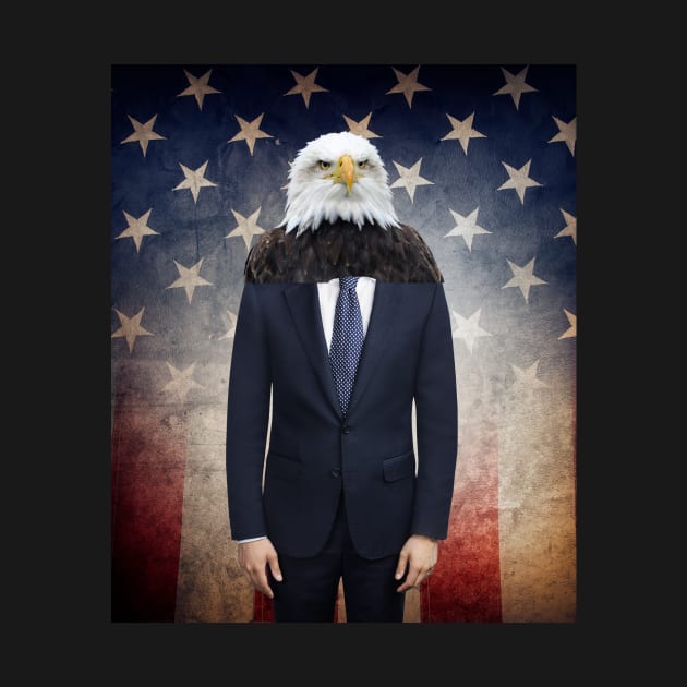 THE AMERICAN BALD EAGLE MAN by Bristlecone Pine Co.