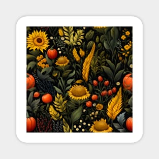 Autumn Harvest Pattern 10 Magnet