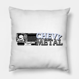 Chevy Metal 2 Pillow