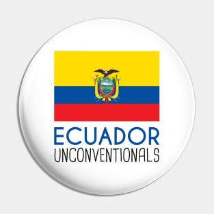 Ecuador Unconventionals (Light Bg) Pin