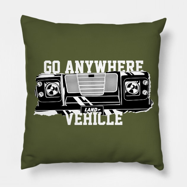 LAND ROVER Pillow by WYB 