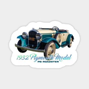 1932 Plymouth Model PB Roadster Magnet