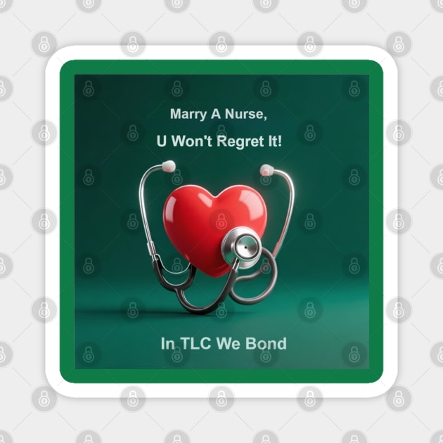 Marry A Nurse, U Won't Regret It! Magnet by dr_creative_designs