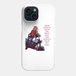 Anime Biker Girl Phone Case