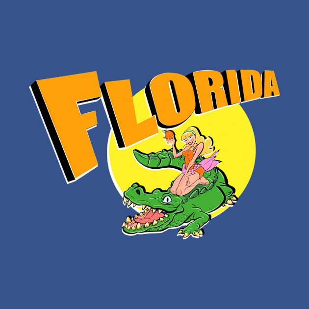 Florida Pinup by Nathan Wiedemer 
