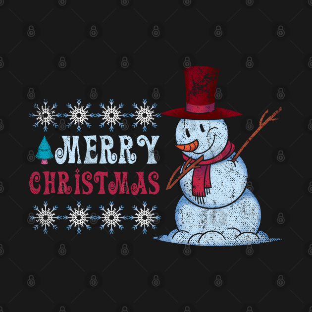 Discover Dabbing Snowman Festive Xmas Christmas - Christmas - T-Shirt