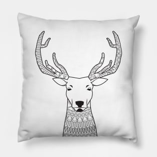 Stag Mandala Pillow