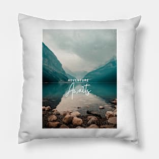 Adventure Awaits Pillow