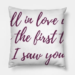 Fell in Love Pillow