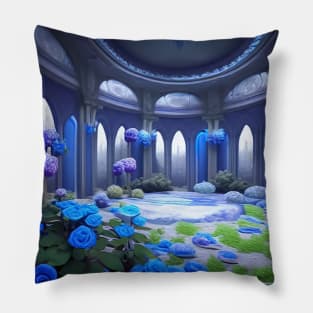 Flowery Interior Pillow