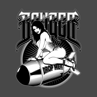 Bomber Pin-Up Girl T-Shirt