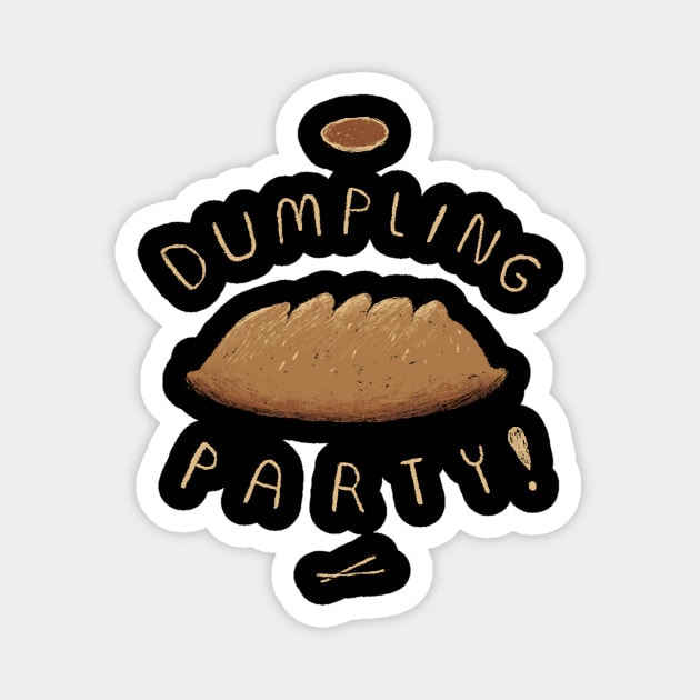 dumpling party Magnet by Louisros