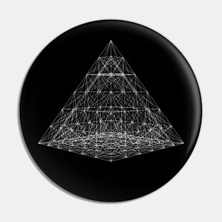 Pyramid Wireframe Plan Pin