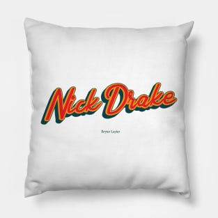 Nick Drake Pillow